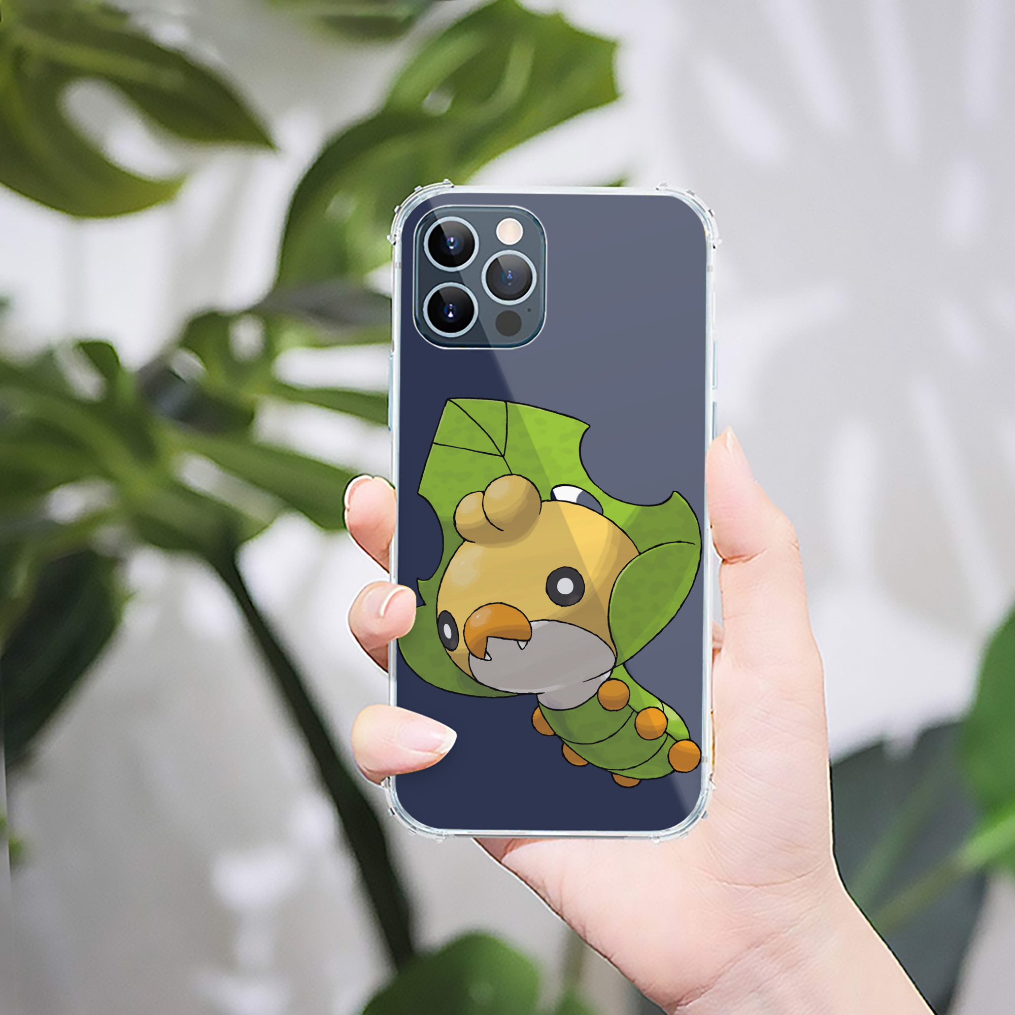 （画像用） ポケットモンスター Pokémon 【iPhone 12シリーズ対応】透明スマホケース（クリアソフトケース）